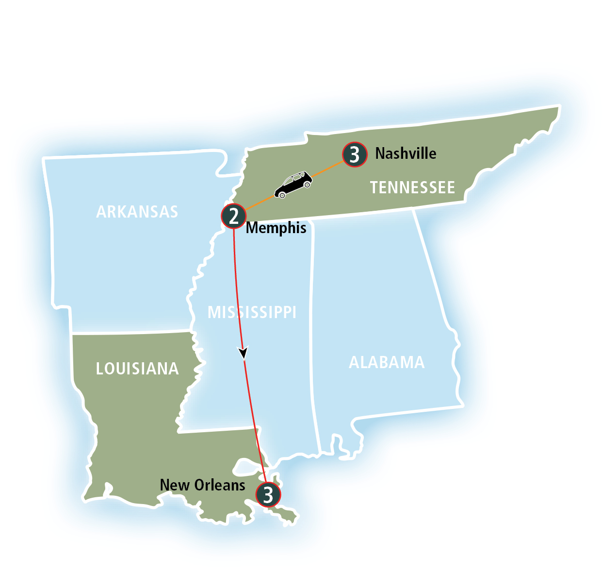 Transportation From Nashville To Memphis - Transport Informations Lane