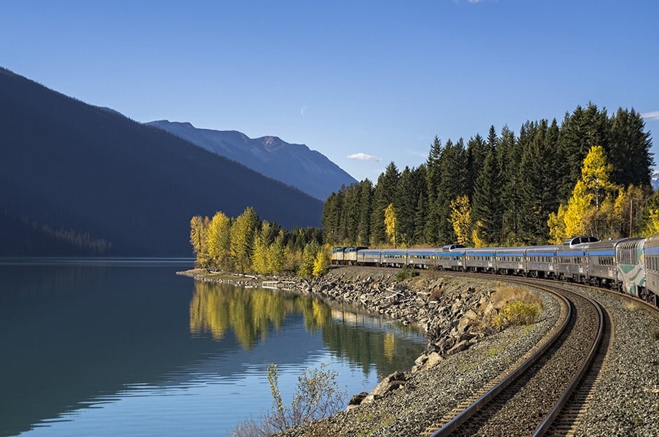 best train trip to canada