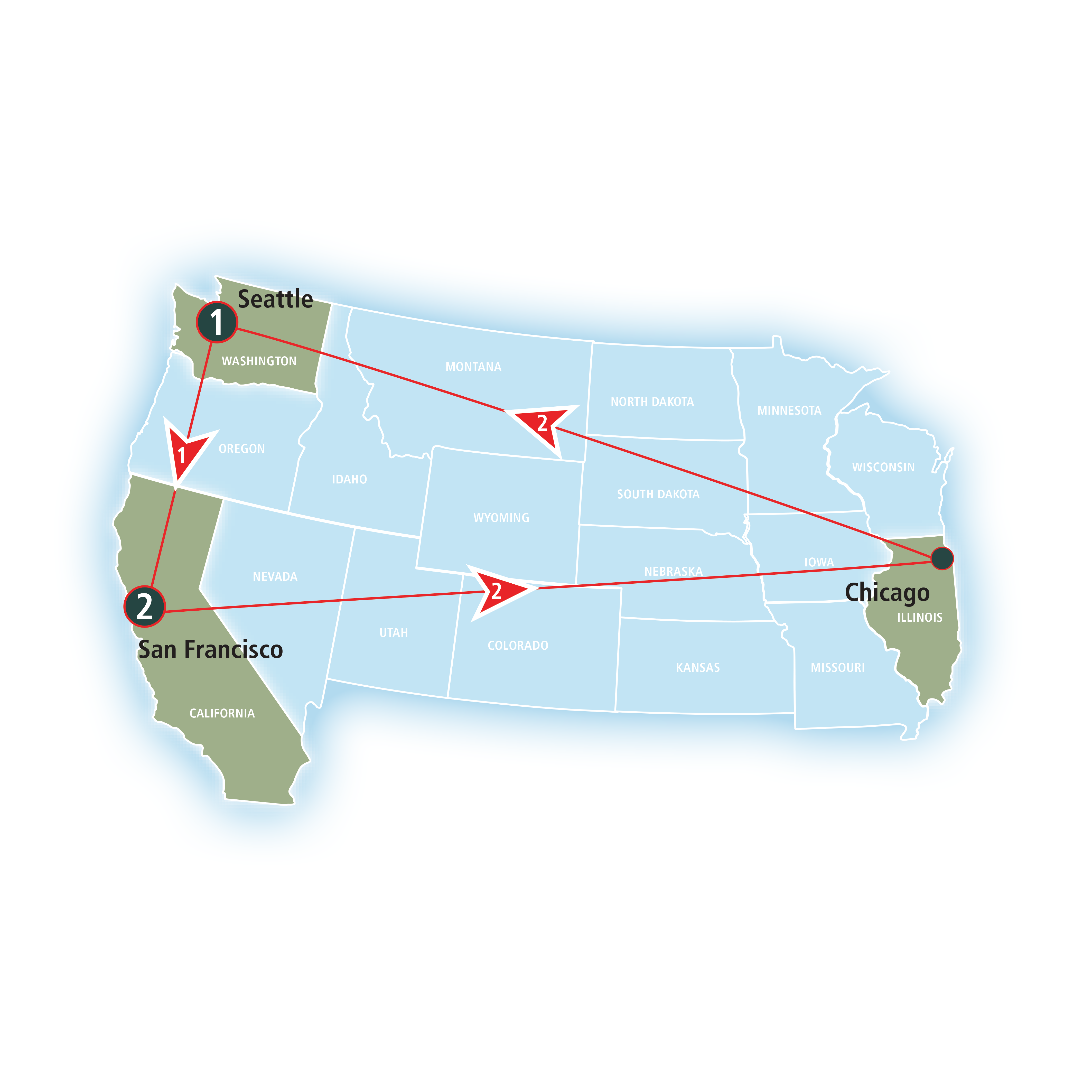 Great Northern Railroad Routes