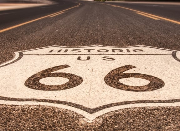 Route 66 street picture