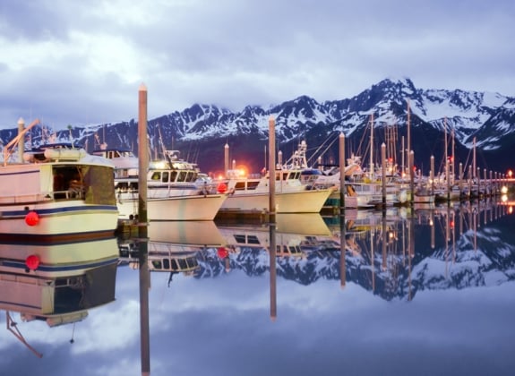 Resurrection-Bay-View-in-Seward-AK Resurrection Bay View in Seward, Alaska