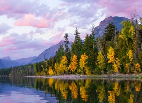 Lake McDonald at Glacier National Park