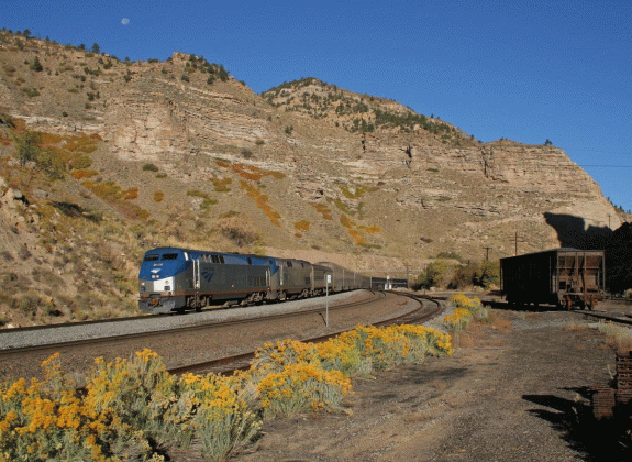 train trip yellowstone