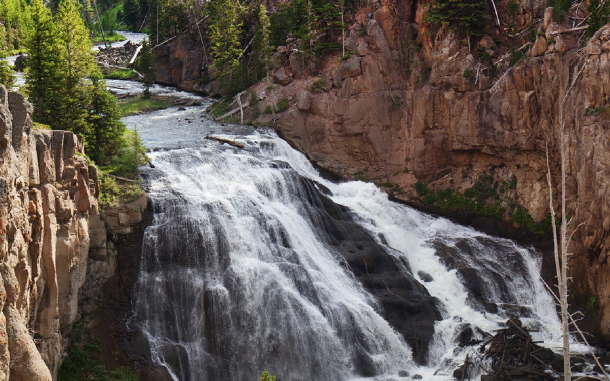 Yellowstone Waterfall