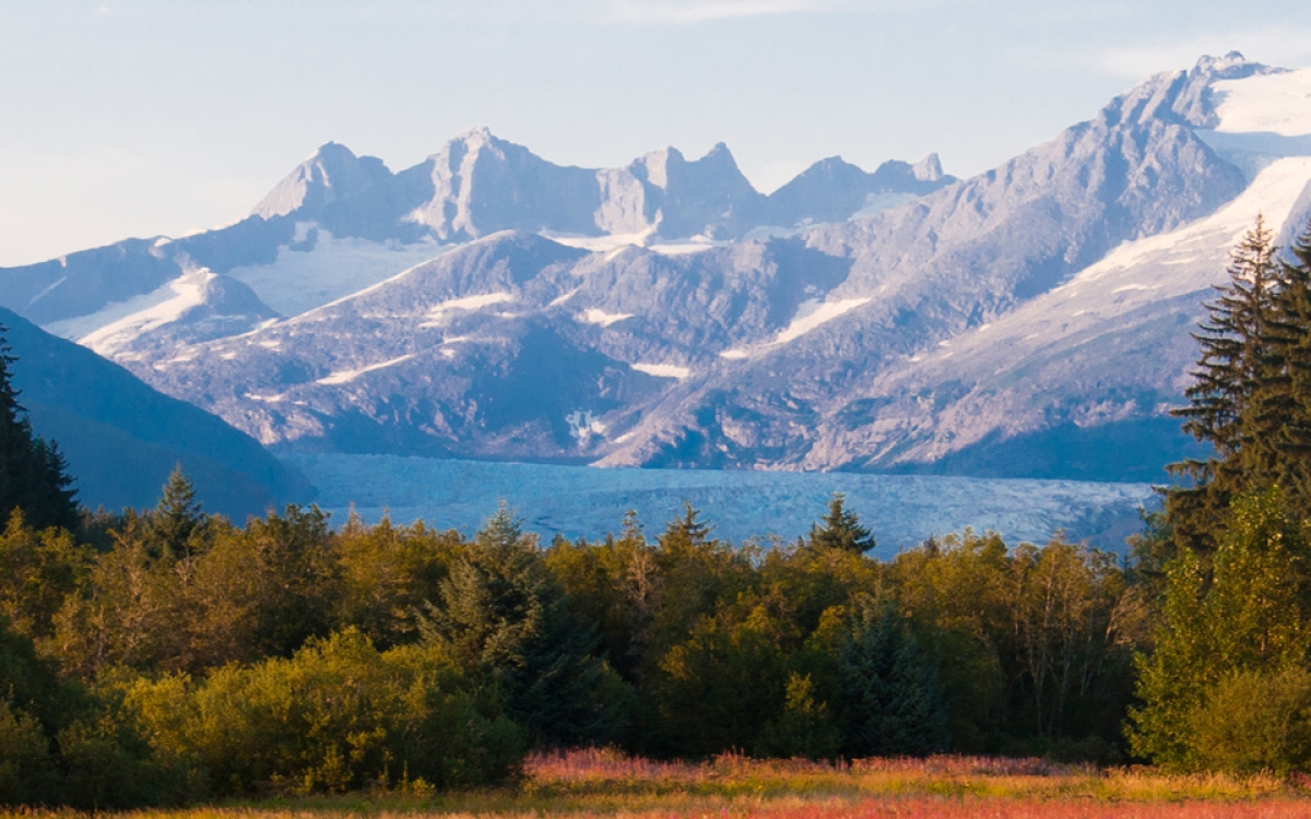 Juneau, Alaska Snow-capped mountains