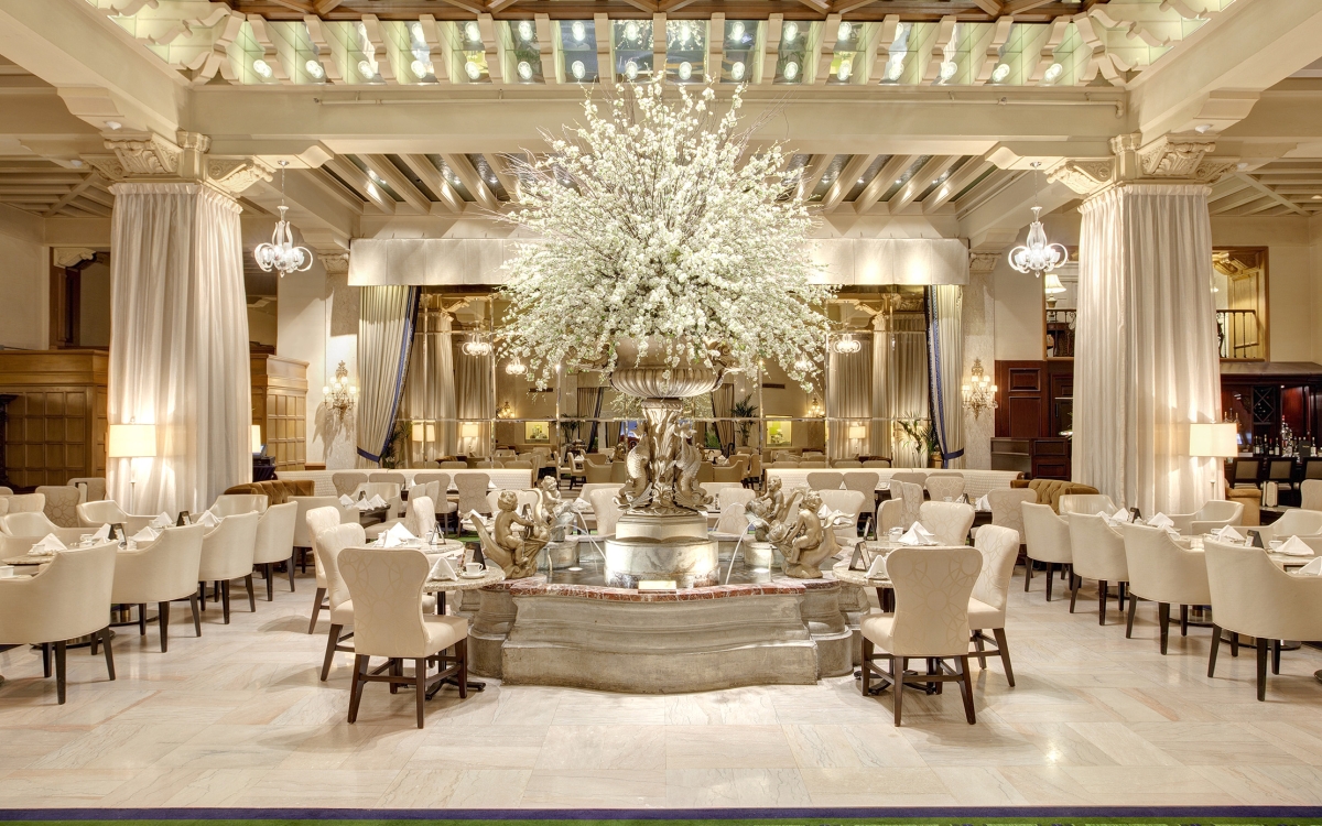 Palm court at the drake hotel