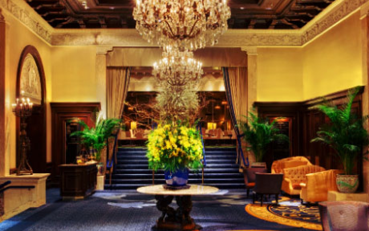 the drake hotel interior sign