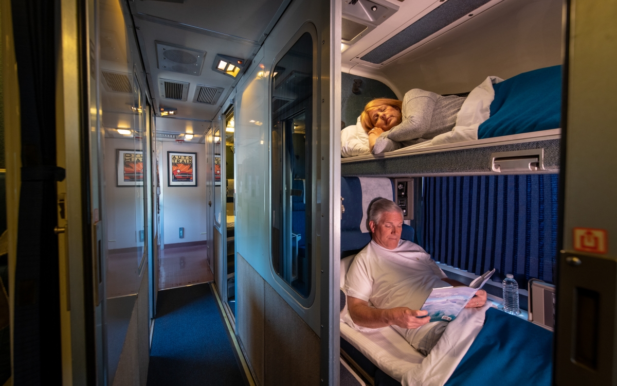 amtrak sleeper train trips