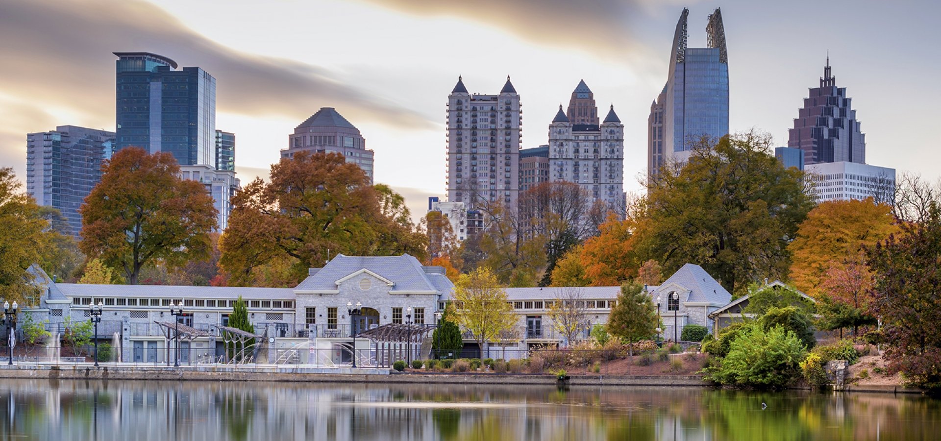Atlanta Park Skyline
