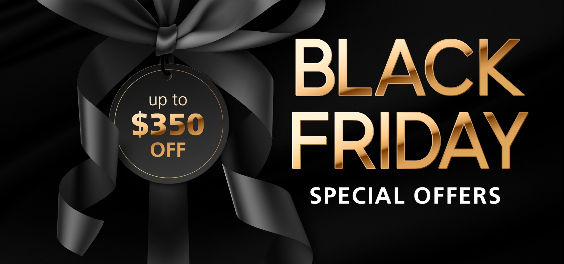 Black Friday Day Special Offer Bow Image