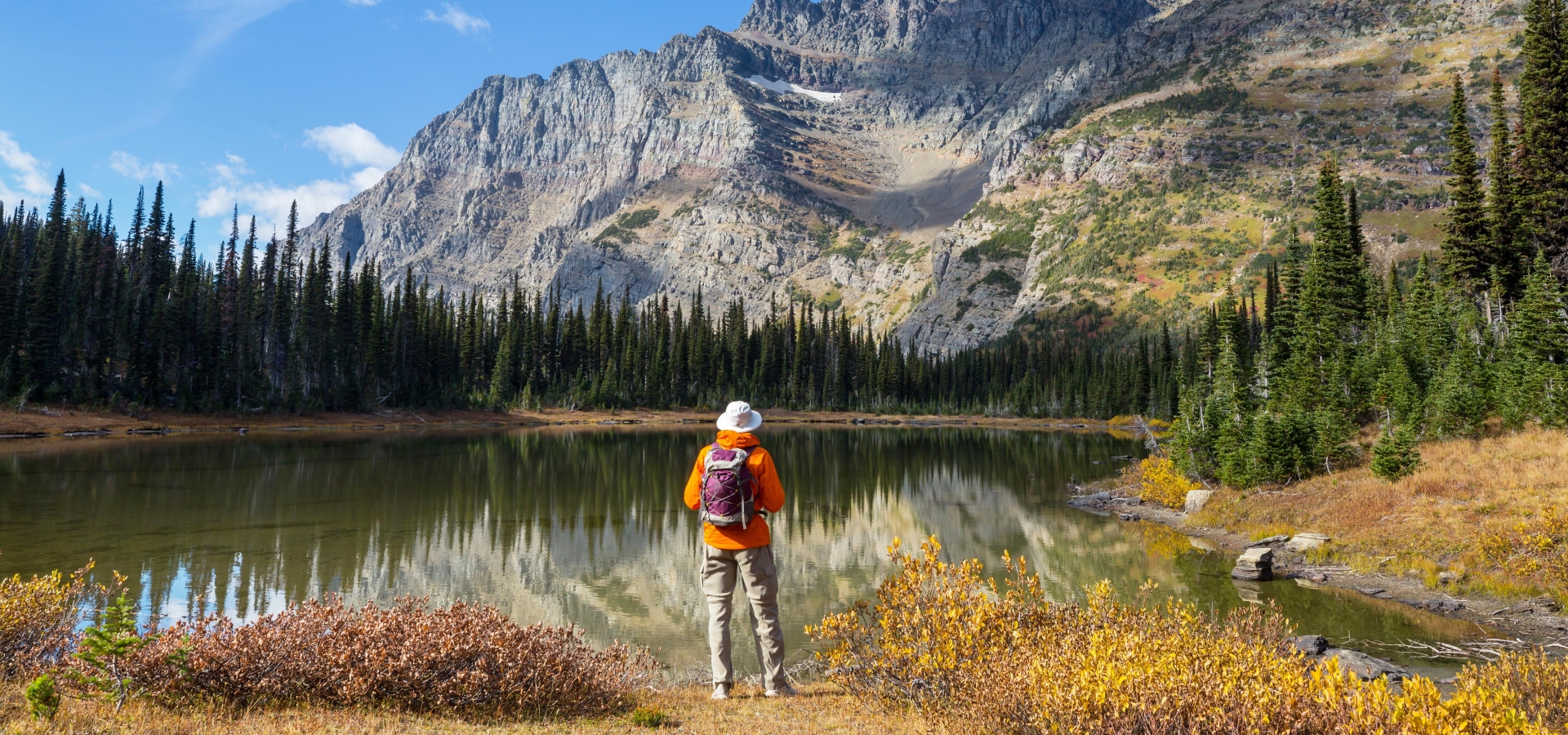 Hike in Glacier National Park, Montana