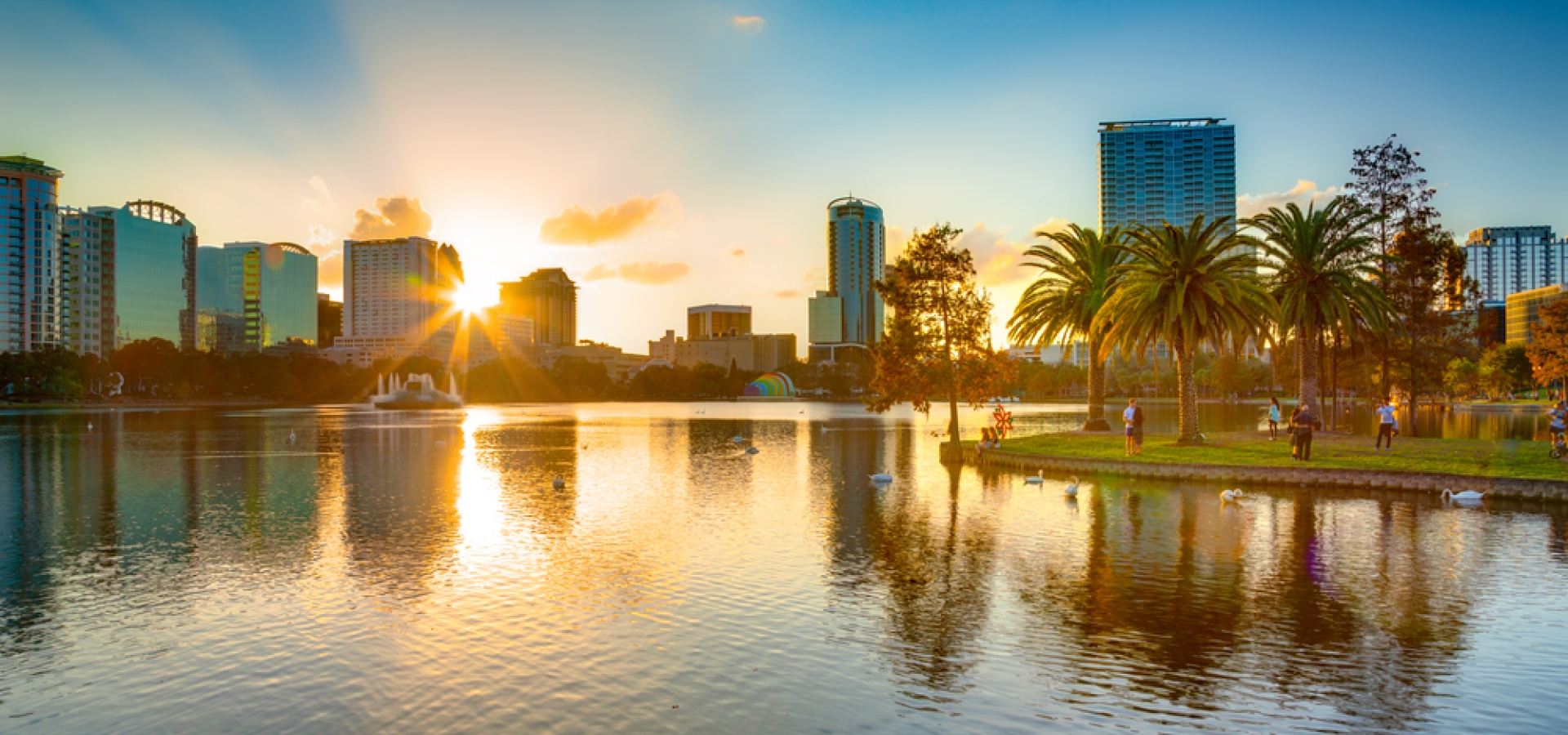 Orlando Florida sunset 