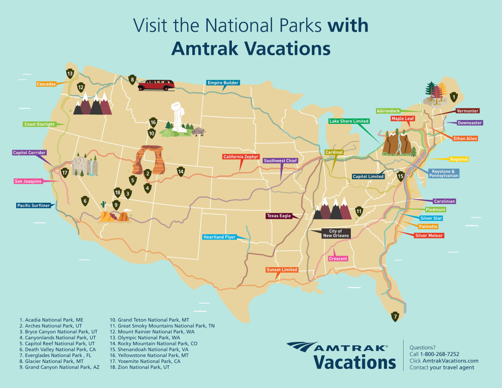 Amtrak Vacations®  Train Tours & Vacation Packages