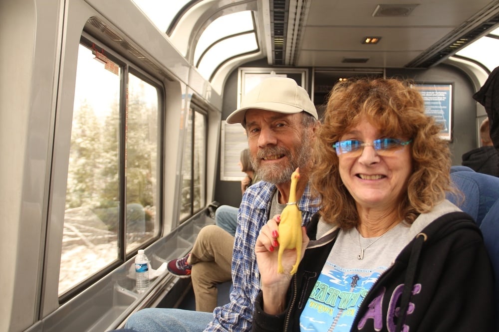 passengers onboard California Zephyr