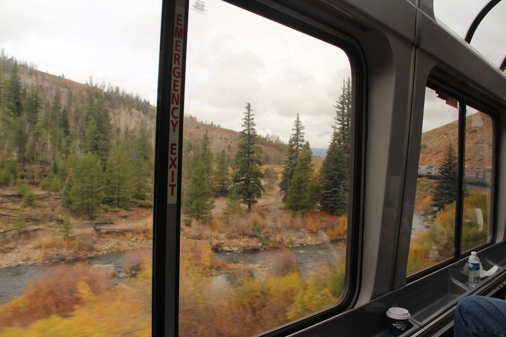 colorado scenery onboard the california zephyr