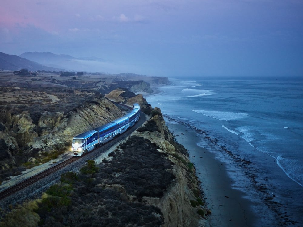 Pacific Surfliner at Dusk