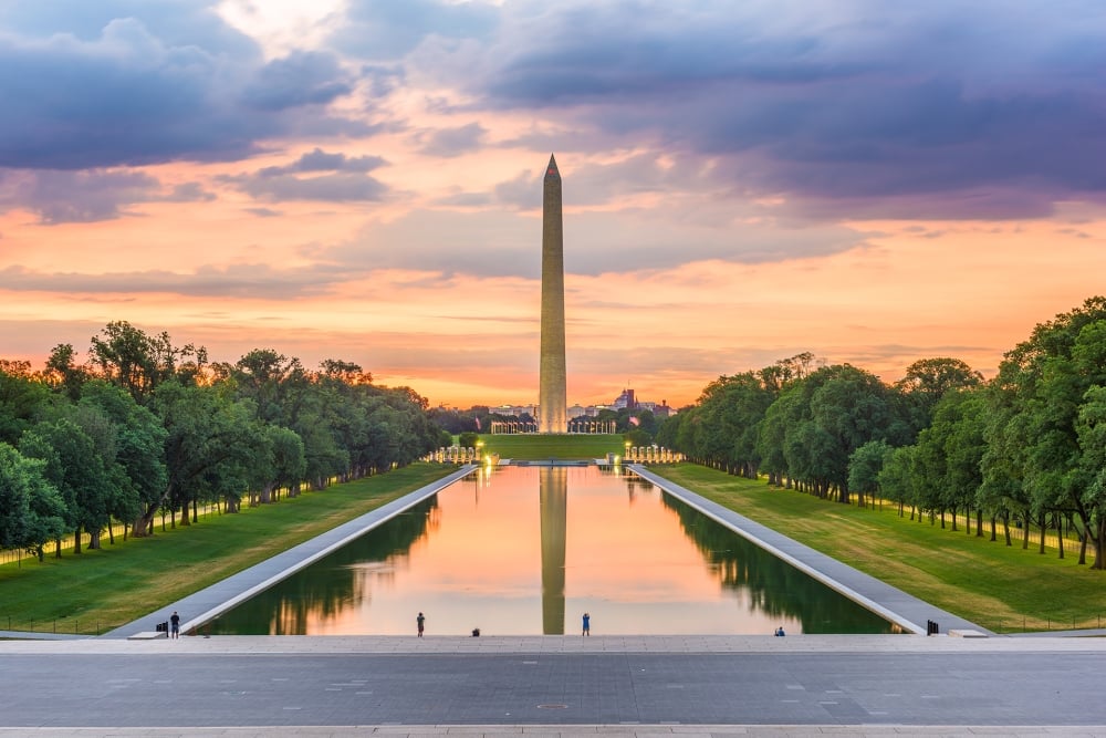 washington monument in washington, DC mall